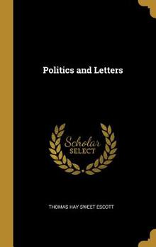 Hardcover Politics and Letters Book