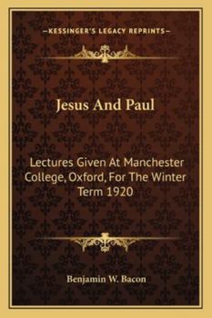 Jesus and Paul