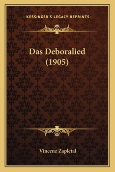 Paperback Das Deboralied (1905) [German] Book