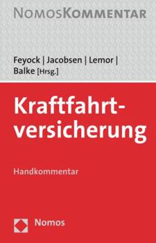 Hardcover Kraftfahrtversicherung [German] Book
