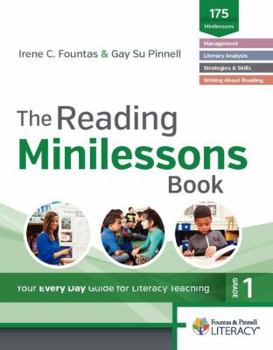 Paperback The Reading Minilessons Book, Grade 1 Book