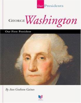 Library Binding George Washington: Our First President [Large Print] Book