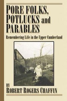 Paperback Pore Folks, Potlucks, and Parables [Large Print] Book