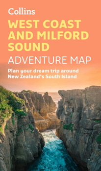 Paperback West Coast and Milford Sound Touring Map Book
