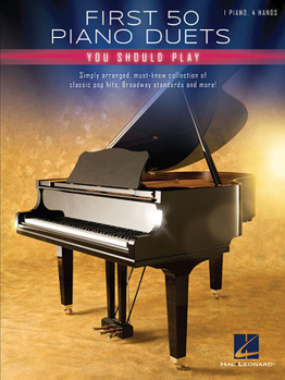 Paperback First 50 Piano Duets You Should Play Book