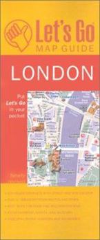 Map Let's Go Map Guide London (4th Ed) Book