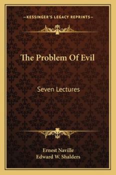 Paperback The Problem Of Evil: Seven Lectures Book