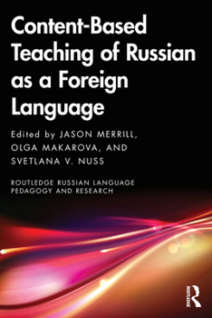 Paperback Content-Based Teaching of Russian as a Foreign Language Book