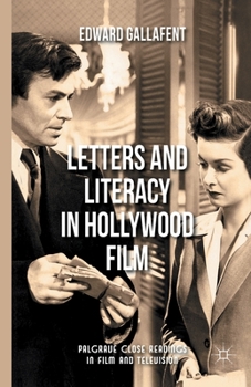 Paperback Letters and Literacy in Hollywood Film Book