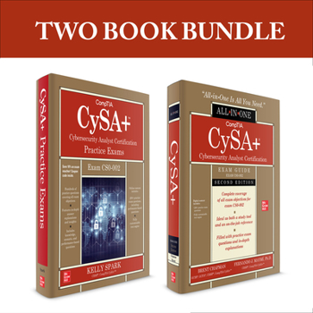 Paperback Comptia Cysa+ Cybersecurity Analyst Certification Bundle (Exam Cs0-002) Book