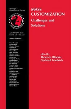 Paperback Mass Customization: Challenges and Solutions Book