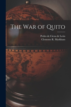 Paperback The war of Quito Book