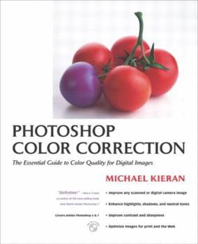 Paperback Photoshop Color Correction [With CDROM] Book