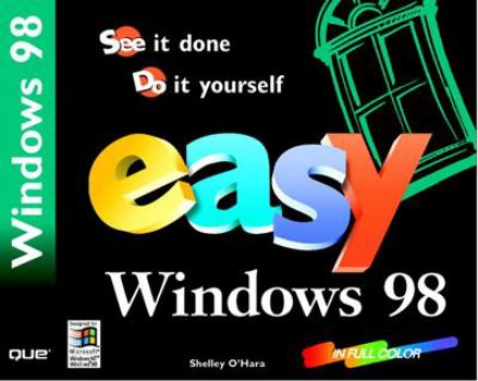 Paperback Easy Windows 98 Book