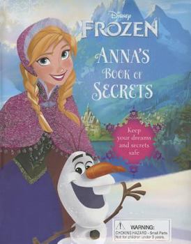 Hardcover Disney Frozen: Anna's Book of Secrets Book