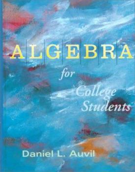 Hardcover Algebra for College Students Book