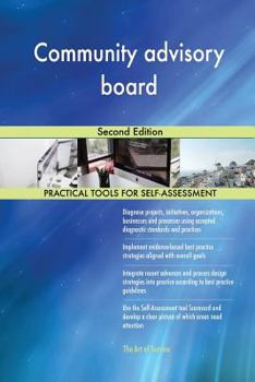 Paperback Community advisory board Second Edition Book