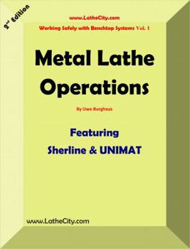 Paperback Metal Lathe Operations [Sherline/UNIMAT] Book