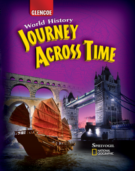 Hardcover Journey Across Time: World History Book