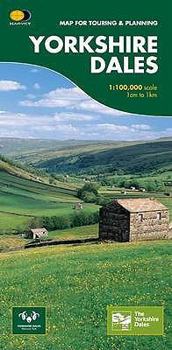 Hardcover Yorkshire Dales: Map for Touring and Planning Book