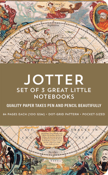 Old World Jotter Notebooks (Set of 3)
