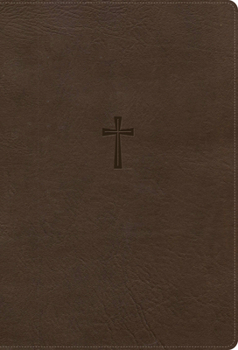 Imitation Leather CSB Super Giant Print Reference Bible, Optimal Type, Digital Study Edition, Brown Leathertouch [Large Print] Book