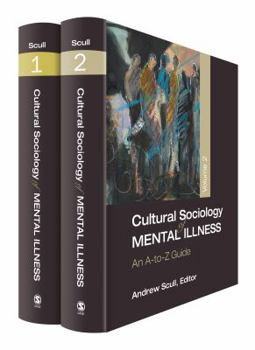 Hardcover Cultural Sociology of Mental Illness: An A-To-Z Guide Book