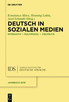Hardcover Deutsch in Sozialen Medien: Interaktiv - Multimodal - Vielfältig [German] Book