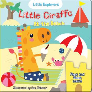 Board book Little Giraffe at the Beach Book