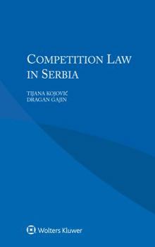 Paperback Competition Law in Serbia Book