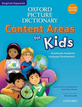 Paperback Oxford Picture Dictionary Content Area for Kids English-Spanish Dictionary Book