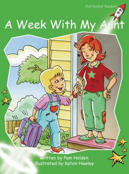 A Week with My Aunt - Book  of the Red Rocket Readers