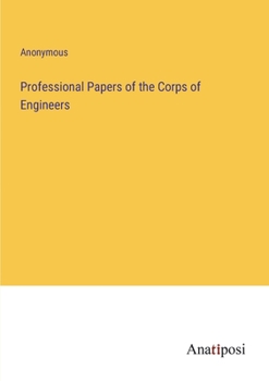 Paperback Professional Papers of the Corps of Engineers Book
