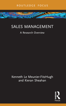 Paperback Sales Management: A Research Overview Book