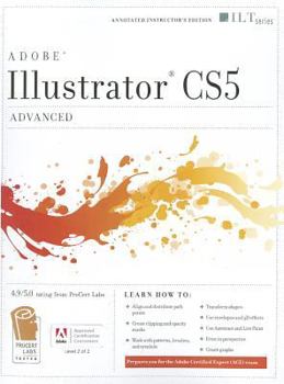 Paperback Illustrator Cs5: Advanced, Ace Edition + Certblaster Book