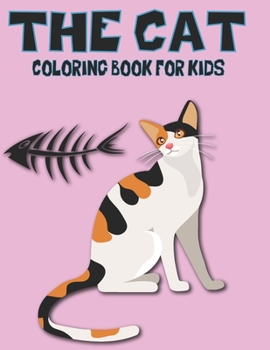 Paperback Cat Coloring Book For Kids: 50 Cute Cat Designs for Kids And Toddlers Book