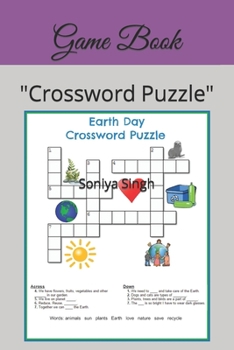 Paperback Game Book: Crossword Puzzle Book