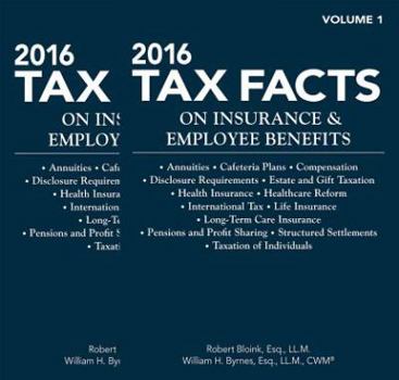 Paperback 2016 Tax Facts on Insurance & Employee Benefits Book