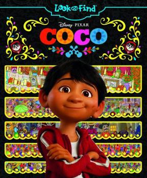 Hardcover Disney Pixar - Coco Look and Find - PI Kids Book