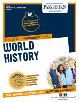 Paperback World History (Ap-22): Passbooks Study Guide Volume 22 Book