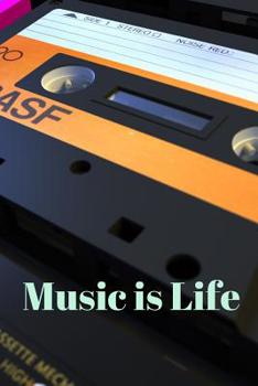 Paperback Music is LIfe Book