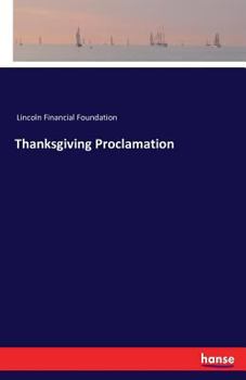 Paperback Thanksgiving Proclamation Book