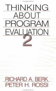 Paperback Thinking about Program Evaluation Book