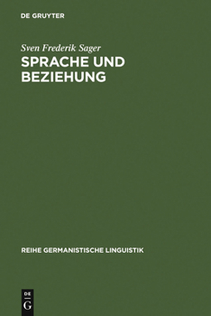 Hardcover Sprache und Beziehung [German] Book