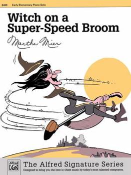 Paperback Witch on a Super-Speed Broom: Sheet Book