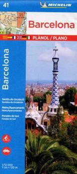 Map Michelin Barcelona Map No. 41 [Spanish] Book