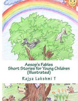 Paperback Aesop's Fables - Short Stories for Young Children Book