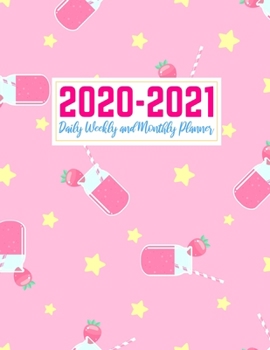 2020-2021 Daily Weekly and Monthly Planner: Cute Two Year Jan 1, 2020 - Dec 31, 2021 Calendar Organizer and Appointment Schedule Agenda Journal for ... - 24 Months Planner - Creative AG 0012