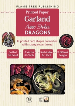 Misc. Anne Stokes: Dragons Paper Garland Book