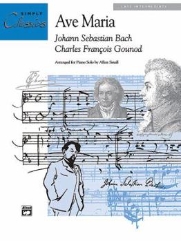 Paperback Ave Maria: Sheet Book